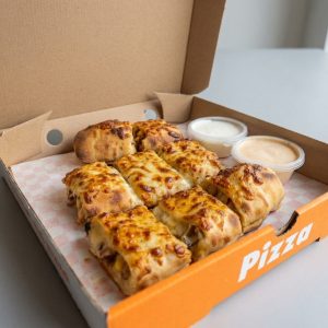 Filled Cheesy Garlic Doughballs